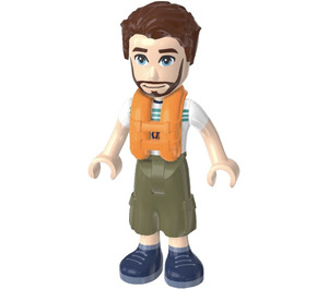 LEGO Jonathan with Life Jacket Minifigure