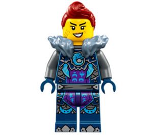 LEGO Jordana mit Fell Kragen Minifigur