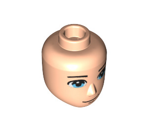 LEGO Joshua Male Minidoll Head (84077 / 92240)