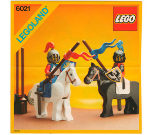 LEGO Jousting Knights 6021 Instructies