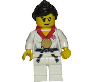 LEGO Judo Fighter Minifigur