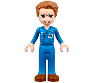 LEGO Julian mit Blau Outfit Minifigur