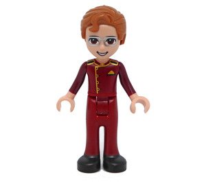 LEGO Julian with Dark Red Usher Uniform Minifigure