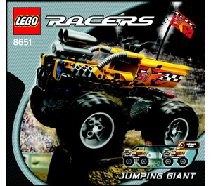LEGO Springen Giant 8651 Instructions