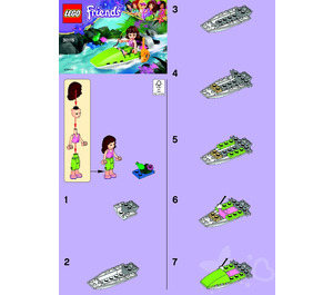 LEGO Jungle Boat Set 30115 Instructions