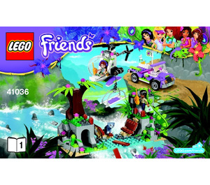 LEGO Jungle Bridge Rescue 41036 Istruzioni