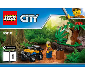 LEGO Jungle Cargo Helicopter  Set 60158 Instructions