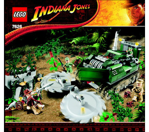 LEGO Jungle Cutter Set 7626 Instructions