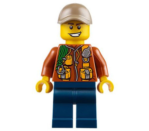 LEGO Dżungla Exploration Człowiek Minifigurka