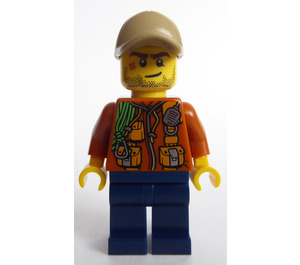 LEGO Jungle Explorer Man Figurine