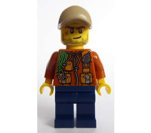 LEGO Dschungel Explorer Mann Minifigur