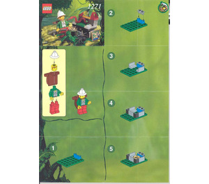 LEGO Jungle Surprise Set 1271-1 Instructions