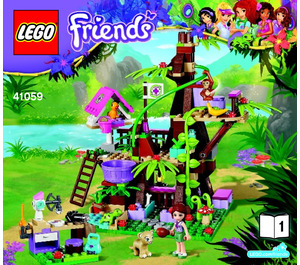 LEGO Jungle Tree Sanctuary Set 41059 Instructions