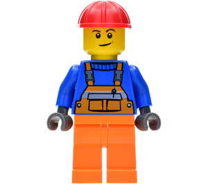 LEGO Juniors Demolition Site Worker Minifigure