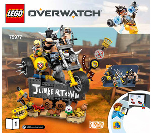 LEGO Junkrat & Roadhog 75977 Instructies