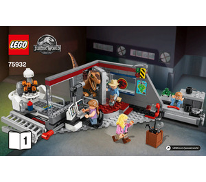 LEGO Jurassic Park Velociraptor Chase  Set 75932 Instructions