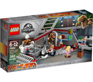 LEGO Jurassic Park Velociraptor Chase  Set 75932 Packaging