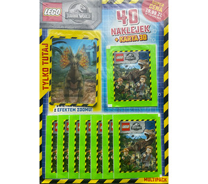 LEGO Jurassic World, Stickers, Blue Ocean 2019 (Polish) Multi-Pack