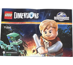 LEGO Jurassic World Team Pack Set 71205 Instructions