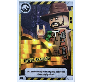 LEGO Jurassic World Trading Karte Game (Polish) Series 1 - # 162 Łowca Skarbów