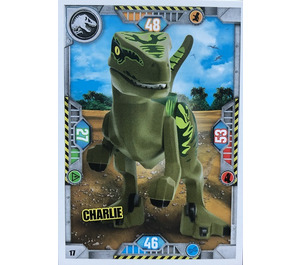 LEGO Jurassic World Trading Card Game (Polish) Series 1 - # 17 Charlie