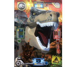 LEGO Jurassic World Trading Card Game (Polish) Series 1 - # 4 Ultra T. Rex