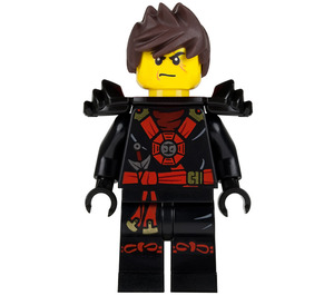 LEGO Kai - Deepstone with Hair and Shoulder Armor Minifigure