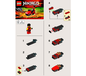 LEGO Kai Drifter 30293 Instrucciones