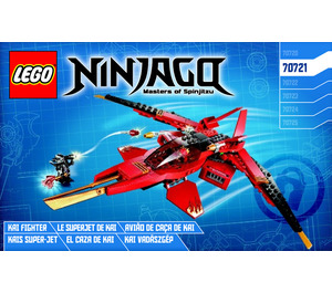 LEGO Kai Fighter 70721 Instructions