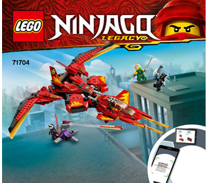 LEGO Kai Fighter Set 71704 Instructions
