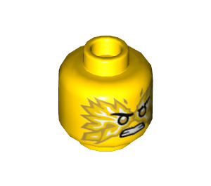 LEGO Kai FS Minifigure Head (Recessed Solid Stud) (3626 / 52966)