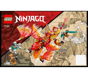 LEGO Kai's Feu Dragon EVO 71762 Instructions