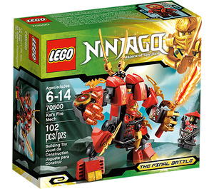 LEGO Kai's Fire Mech Set 70500 Packaging