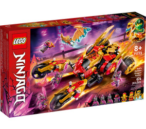 LEGO Kai's Golden Dragon Raider  Set 71773 Packaging