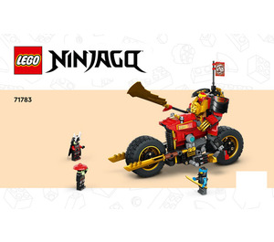 LEGO Kai's Mech Rider EVO Set 71783 Instructions
