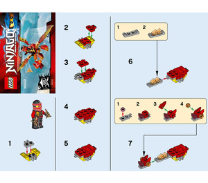 LEGO Kai's Mini Drachen 30422 Instructions