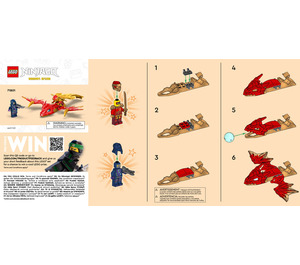 LEGO Kai's Rising Dragon Strike Set 71801 Instructions