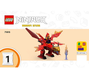 LEGO Kai's Source Dragon Battle 71815 Instrukce