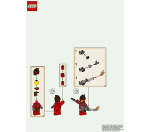 LEGO Kai Set 892177 Instructions