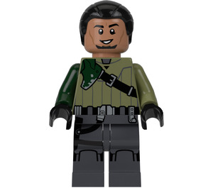 LEGO Kanan Jarrus Minifigure con capelli neri