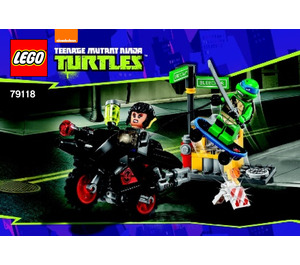 LEGO Karai Bike Escape Set 79118 Instructions