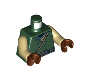 LEGO Karl Mordo Minifig Torso (973 / 76382)