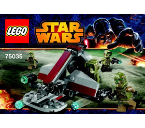 LEGO Kashyyyk Troopers 75035 Instrukce