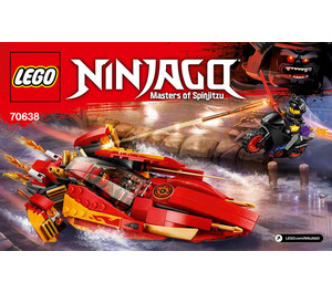 LEGO Katana V11 70638 Instrucciones