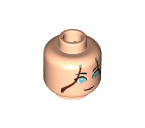 LEGO Katara Head (Safety Stud) (3626 / 56081)