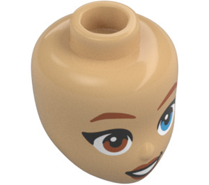 LEGO Kaya Minidoll Head (92198 / 105809)