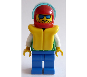 LEGO Kayaker with Life Jacket Minifigure