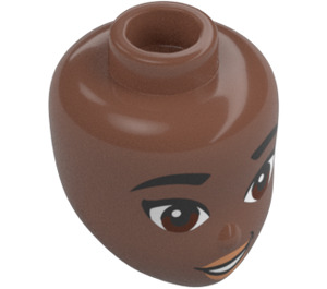 LEGO Kayla Minidoll Head (92198 / 103410)