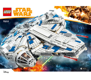 LEGO Kessel Run Millennium Falcon 75212 Інструкції