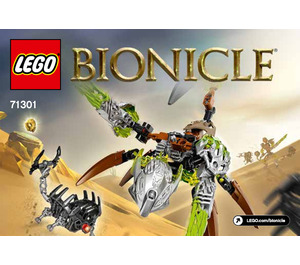 LEGO Ketar - Creature of Stone 71301 Instrukcje